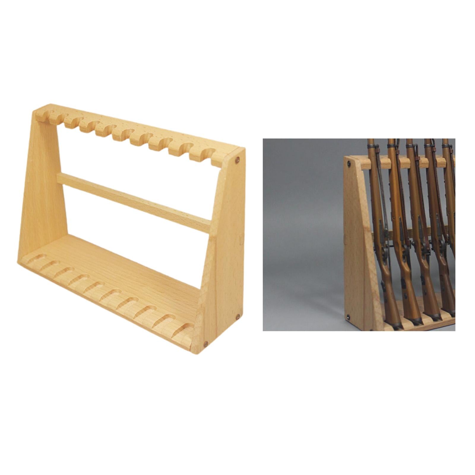 Detailed 1/6 Wooden Rifle Rack Stand Display fit for 12in Action Figure