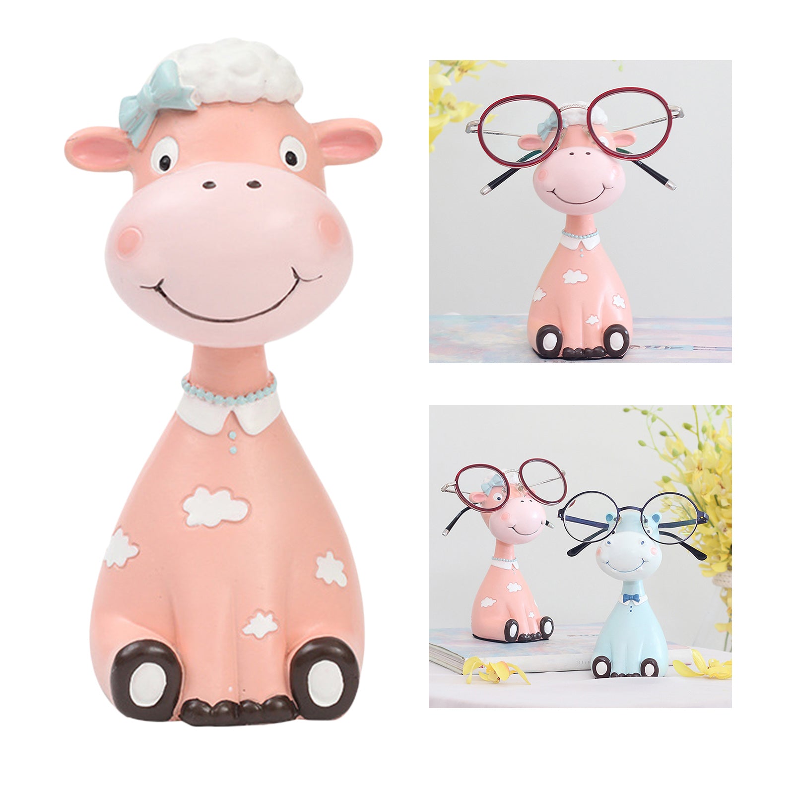 Eyeglass Display Holder Stand Home Office Decor Ornaments Gifts Lamb