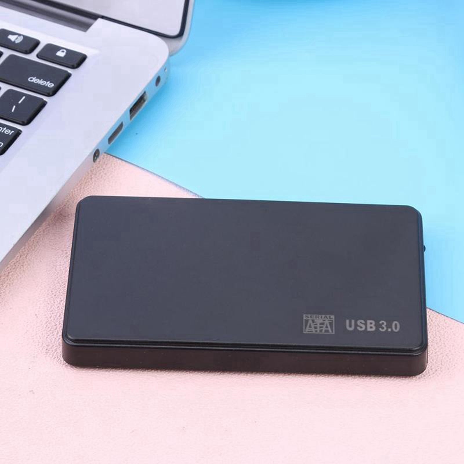 2.5" External USB 3.0 Hard Drive HDD Enclosure Case External Box Adapter