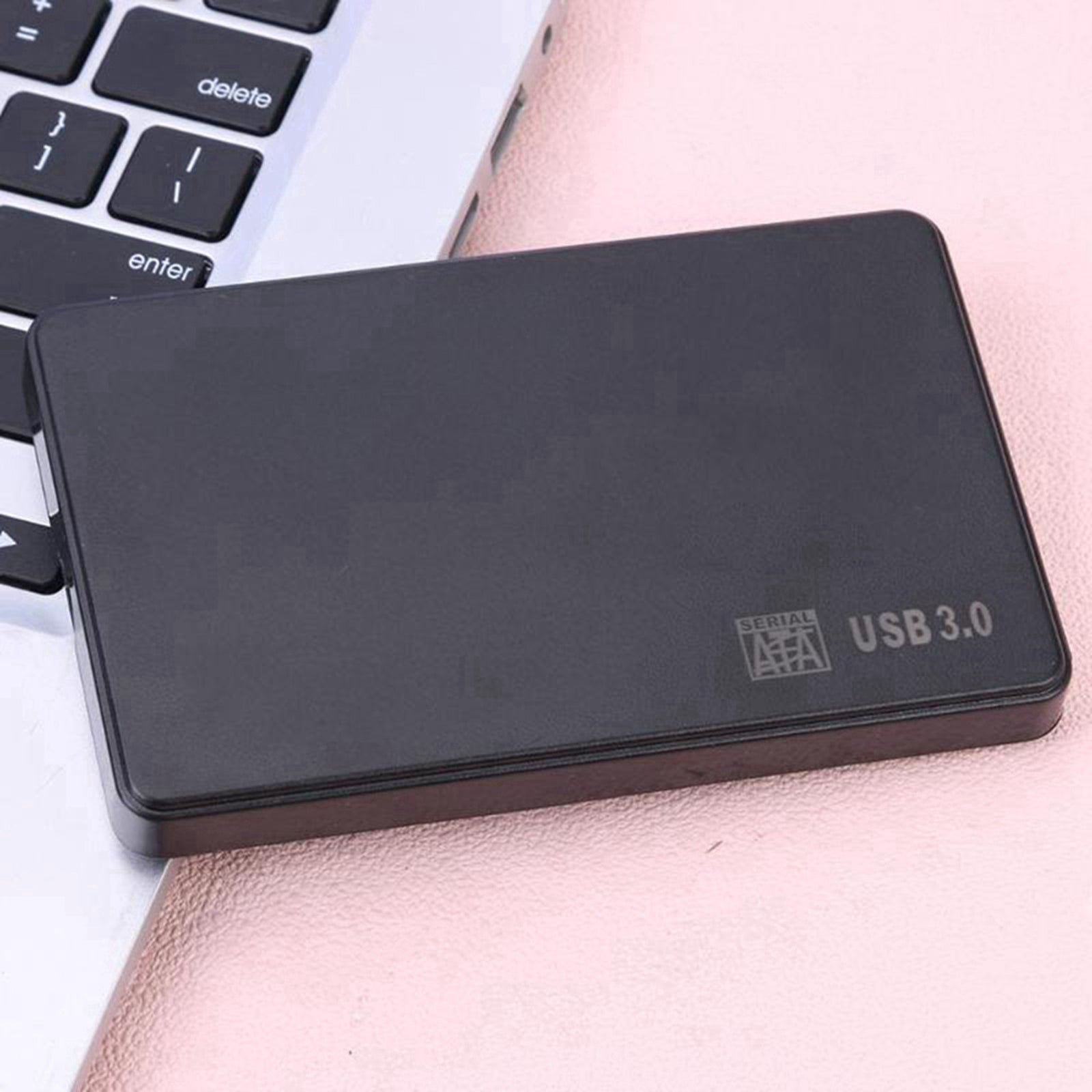 2.5" External USB 3.0 Hard Drive HDD Enclosure Case External Box Adapter