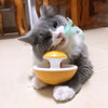 Interactive Cat Teaser Toys Feather Wand Ball Play Pet for Exercising Yellow