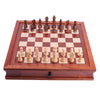 MAGNETIC WOODEN CHESS SET - Hand crafted board and pieces - Gift Chess