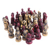 Resin Chess Set Roman Chess Pieces Games Travel for Kids and Adults