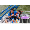 Stainless Steel Cup Bottle LED Drink Holder DC12V Light Truck Yacht Purple