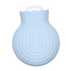 Portable Hot Water Bottle Cover Bed Hand Warmer Screw Cap Feet Warmer Blue S