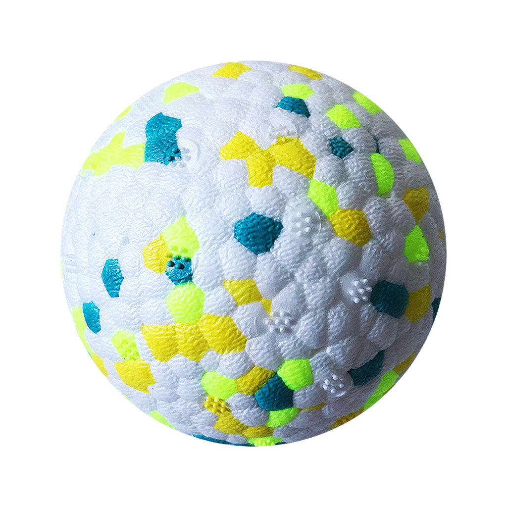 Dog Toy Ball Interactive Elastic Chewing Balls Medium Dogs Playing Blue