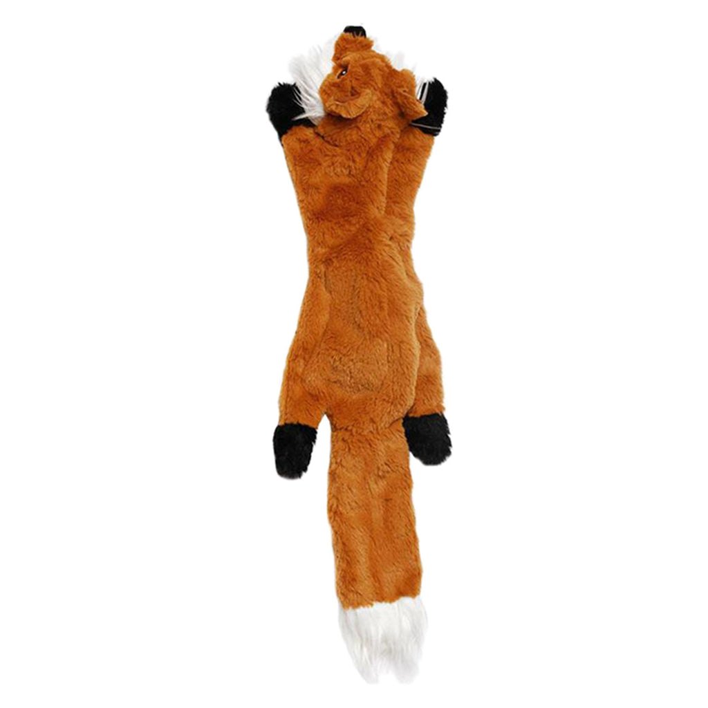 Large Dogs Toy Pet Chew Squeak Squeaky Plush Toys Interactive Tough Gift Fox