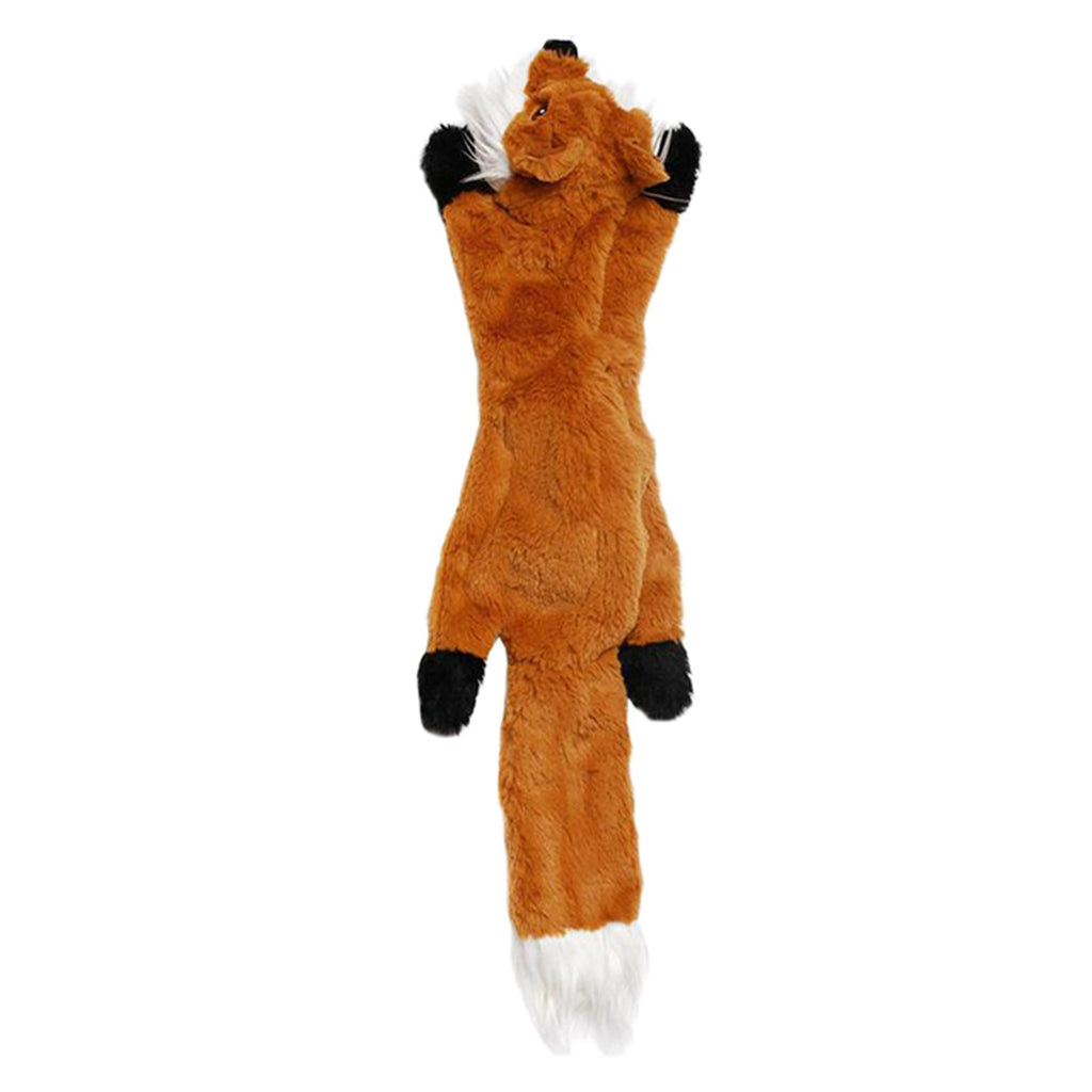 Large Dogs Toy Pet Chew Squeak Squeaky Plush Toys Interactive Tough Gift Fox