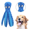 Soft Stuffed Plush No Stuffing Dog Toys for Small Dogs and Playing Outdoor blue