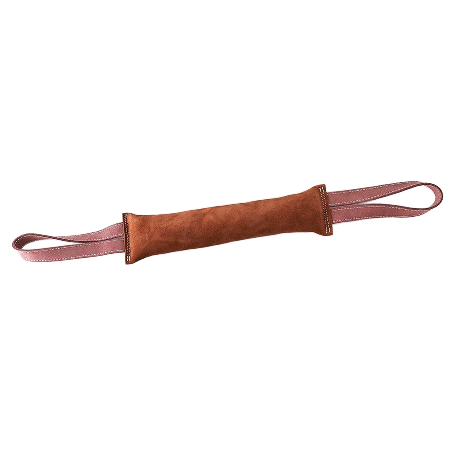 Durable Leather Dog Bite Tug with 2 Handles Young Chew Training Schutzhund