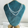 Velvet Necklace Bust Display Stand Pendant Chain Earring Jewelry Rack Green