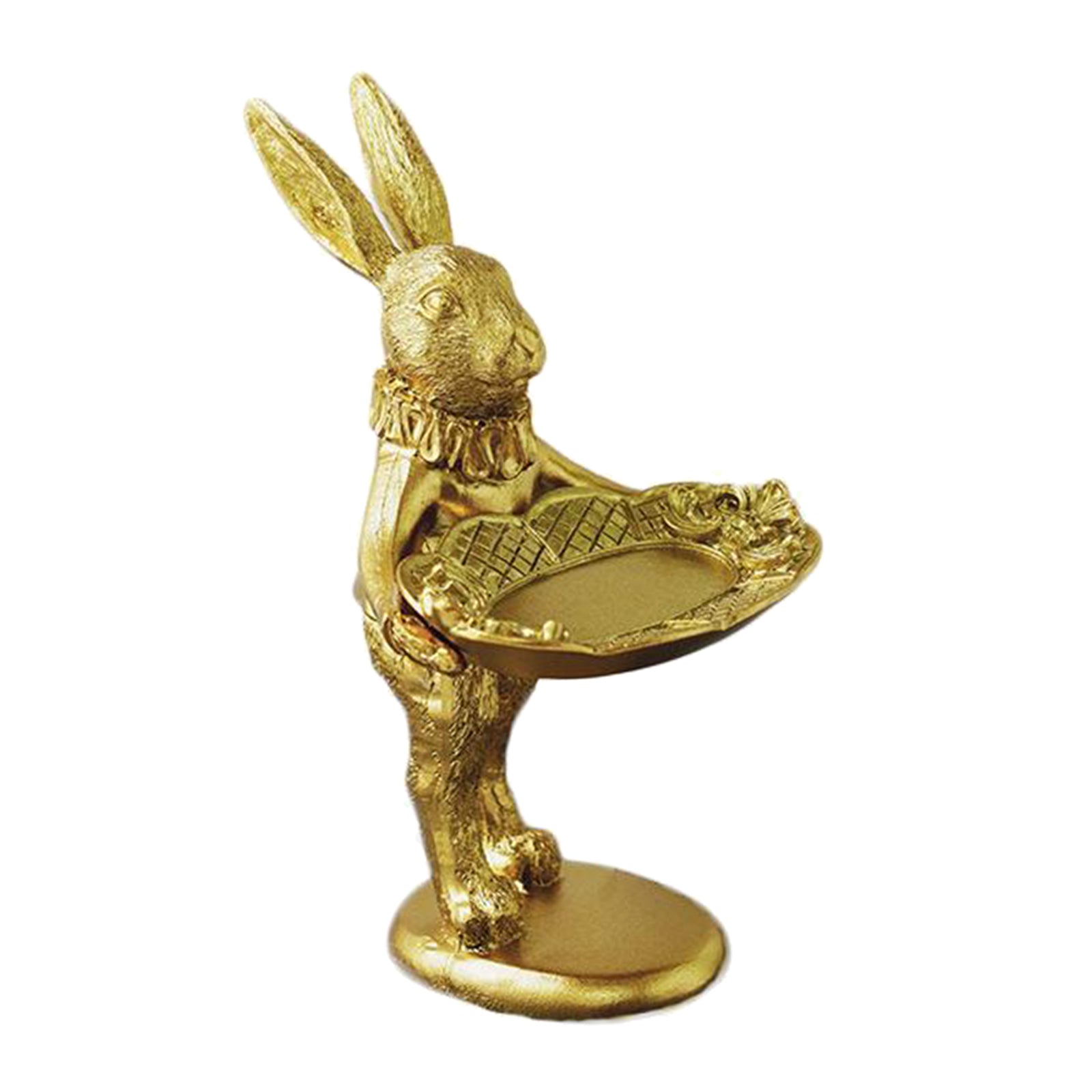 Jewelry Display Stand Creative Tabletop Rabbit Figurine Earring Holder Rack