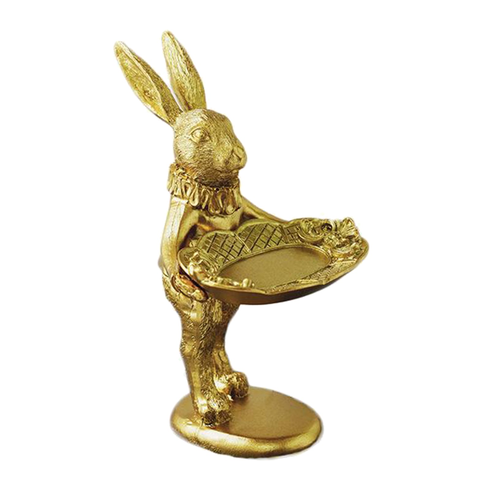 Jewelry Display Stand Creative Tabletop Rabbit Figurine Earring Holder Rack