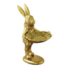 Jewelry Display Stand Creative Tabletop Rabbit Figurine Earring Holder Rack