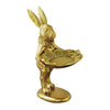 Jewelry Display Stand Creative Tabletop Rabbit Figurine Earring Holder Rack