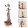 Mannequin Earring Bracelet Jewelry Display Stand Organizer Small Mannequin