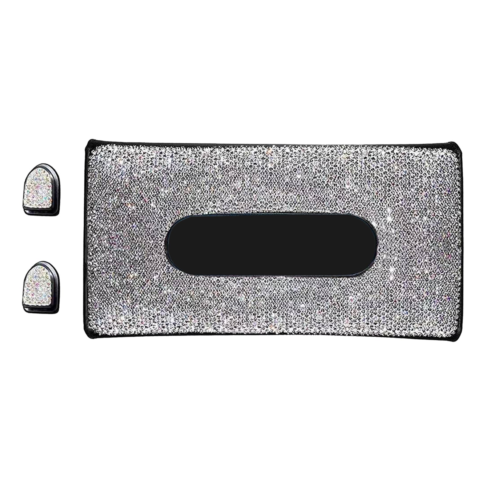 Sun Visor Napkin Holder Bling Car SUV Tissue Holder Tissue Case Storage Box