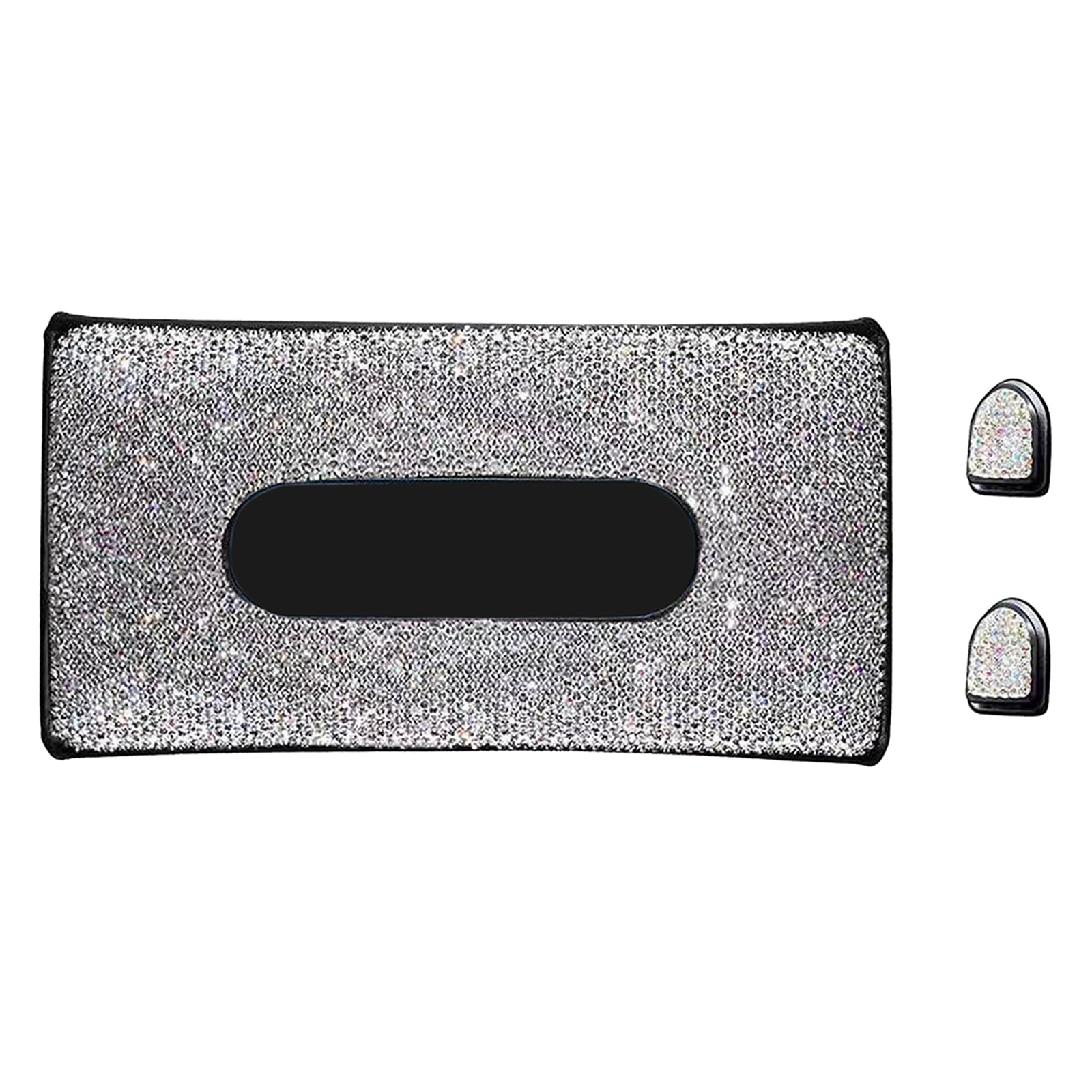 Sun Visor Napkin Holder Bling Car SUV Tissue Holder Tissue Case Storage Box