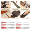 57 Pcs Guitar Tool Kit, Professional Guitar Repairing Maintenance Tool Kits