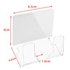 Durable Acrylic Phone Wall Charger Holder Remote Control Stand Bracket clear