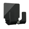 Durable Acrylic Phone Wall Charger Holder Remote Control Stand Bracket black