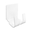 Durable Acrylic Phone Wall Charger Holder Remote Control Stand Bracket white