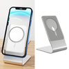 Magnetic Aluminum Desk Stand Holder for MagSafe Wireless Charger Grey