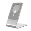 Magnetic Aluminum Desk Stand Holder for MagSafe Wireless Charger Grey