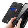 Magnetic Flip Case Protective Cover For  iPhone 12 Pro Max Black