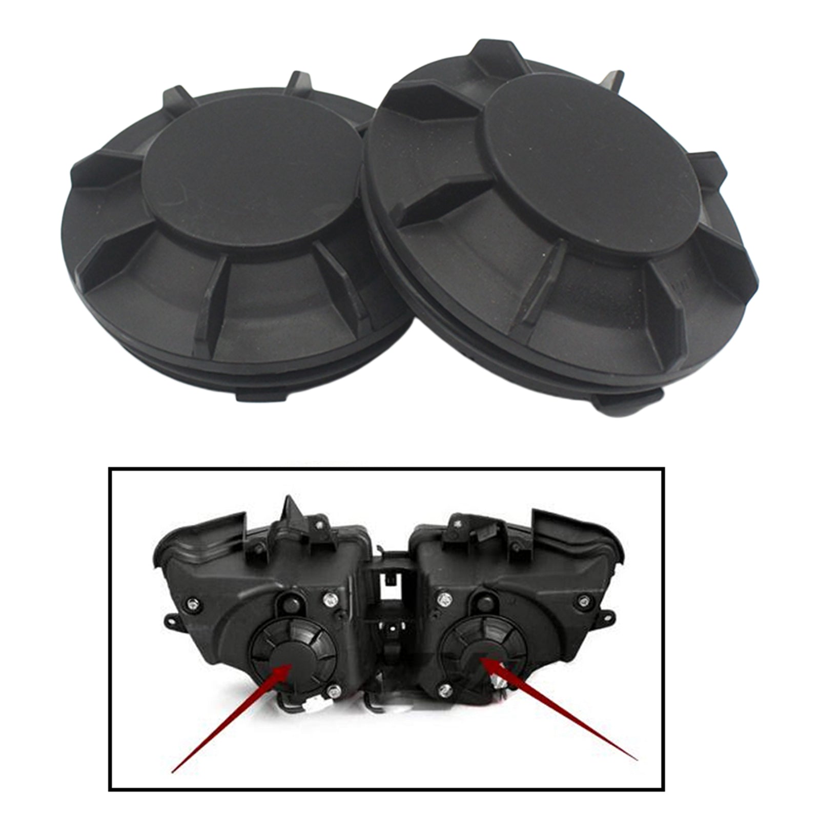 1Pair Motorcycle Headlight Rear Scooter Parts Cover For Honda CBR600RR F5