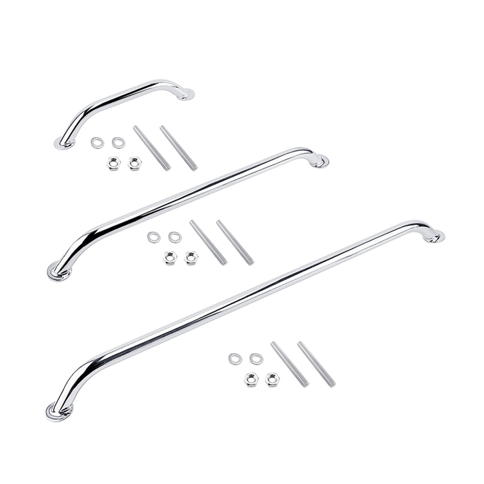 Premium Stainless Steel Door Handrail Rail Grab Bar Yacht Hardwares 230mm