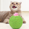 Durable Cat Cactus Ball 10.5cm Cats Biting Tumbler Toy Kitten Catnip Balls