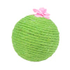 Durable Cat Cactus Ball 10.5cm Cats Biting Tumbler Toy Kitten Catnip Balls