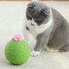 Durable Cat Cactus Ball 10.5cm Cats Biting Tumbler Toy Kitten Catnip Balls