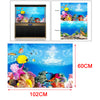 Ocean PVC Aquarium Background Poster Fish Tank Decoration Landscape 60x102cm