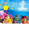 Ocean PVC Aquarium Background Poster Fish Tank Decoration Landscape 60x102cm