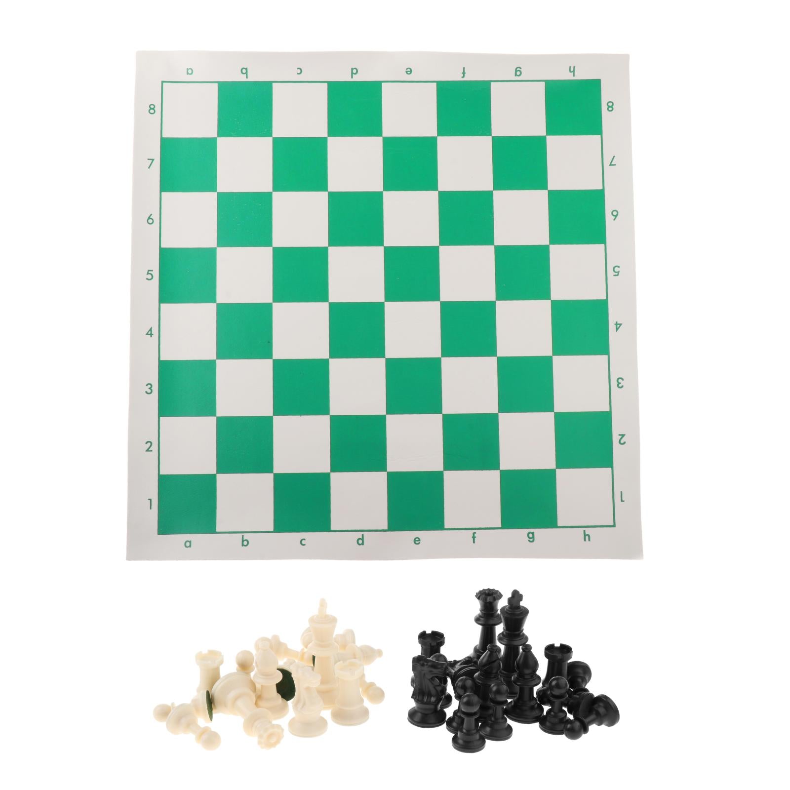 Folding Outdoor Portable Chess Set 15"x3" Easy Carrying for Kids Home Picnic