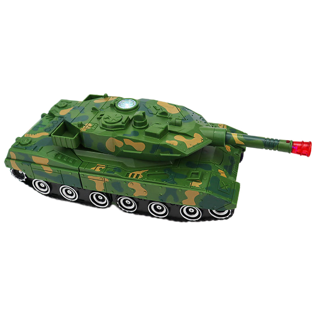 Tank Model Toys for Kids Deformation Robot Light Toy Children Boys Gift