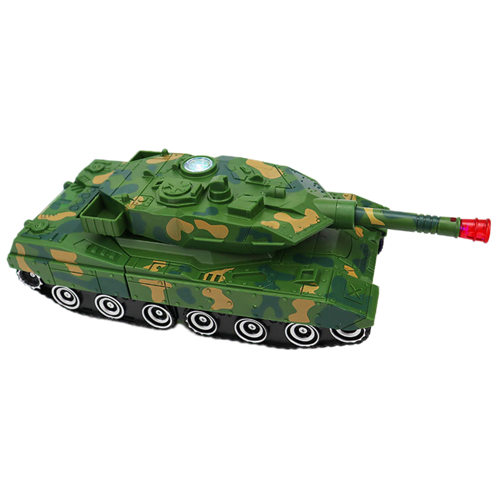 Tank Model Toys for Kids Deformation Robot Light Toy Children Boys Gift