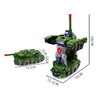 Tank Model Toys for Kids Deformation Robot Light Toy Children Boys Gift