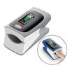 Finger Tip Pulse Oximeter Blood Oxygen Saturation Meter SpO2 Heart Rate Gray