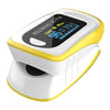 2020 New Fingertip Pulse Oximeter Blood Oxygen Saturation Monitor Yellow