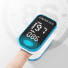 Fingertip Pulse Oximeter Blood Oxygen Saturation Monitor Blue