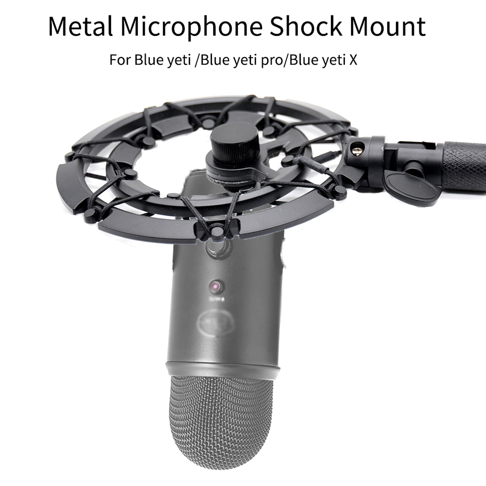 Broadcasting Recording Mic Shock Mount Microphone Holder for Blue Yeti A