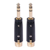 2x 3pin XLR Female to 1/4