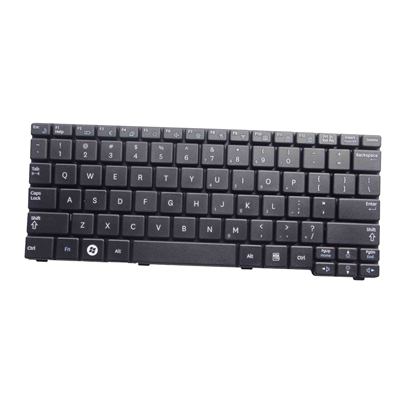 English US Standard Laptop Keyboard Replaces for Samsung N148 N150 N151 NB20