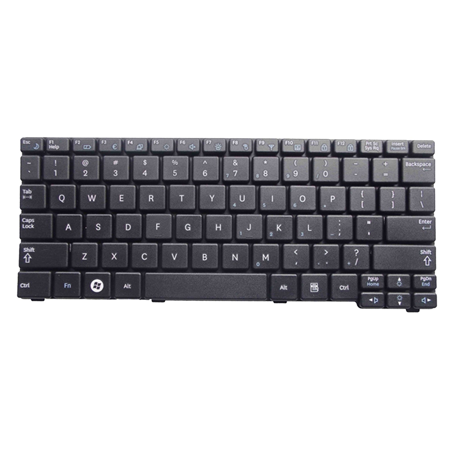 English US Standard Laptop Keyboard Replaces for Samsung N148 N150 N151 NB20