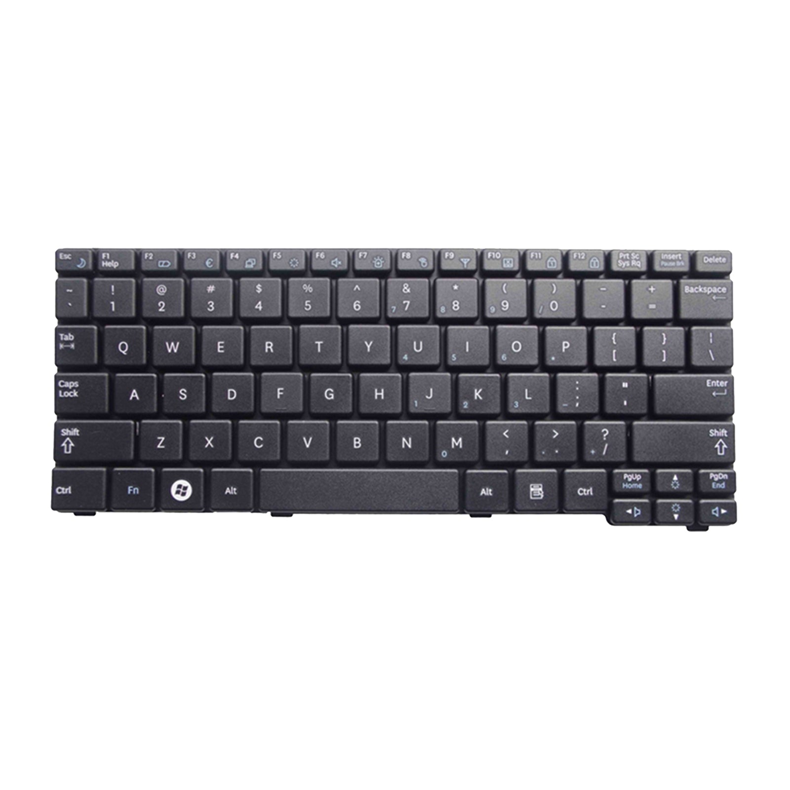 English US Standard Laptop Keyboard Replaces for Samsung N148 N150 N151 NB20