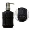 Glass Soap Dispenser Foaming Lotion Cleanser Empty Bottles Black