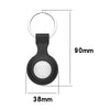 Silicone Protective Case Cover Sleeve Skin for AirTags Locator Black